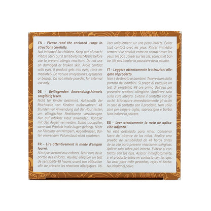 Naturligt hårfärg i guldbrunt Khadi 100 g