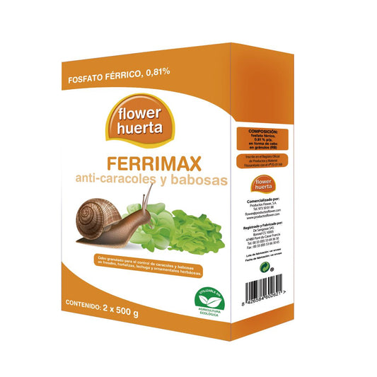 Anti-limaces Ferrimax anti-escargots et limaces 2 x 500 g Flower Huerta