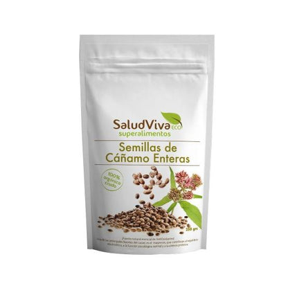 Whole hemp seeds ECO 250 g, Salud Viva