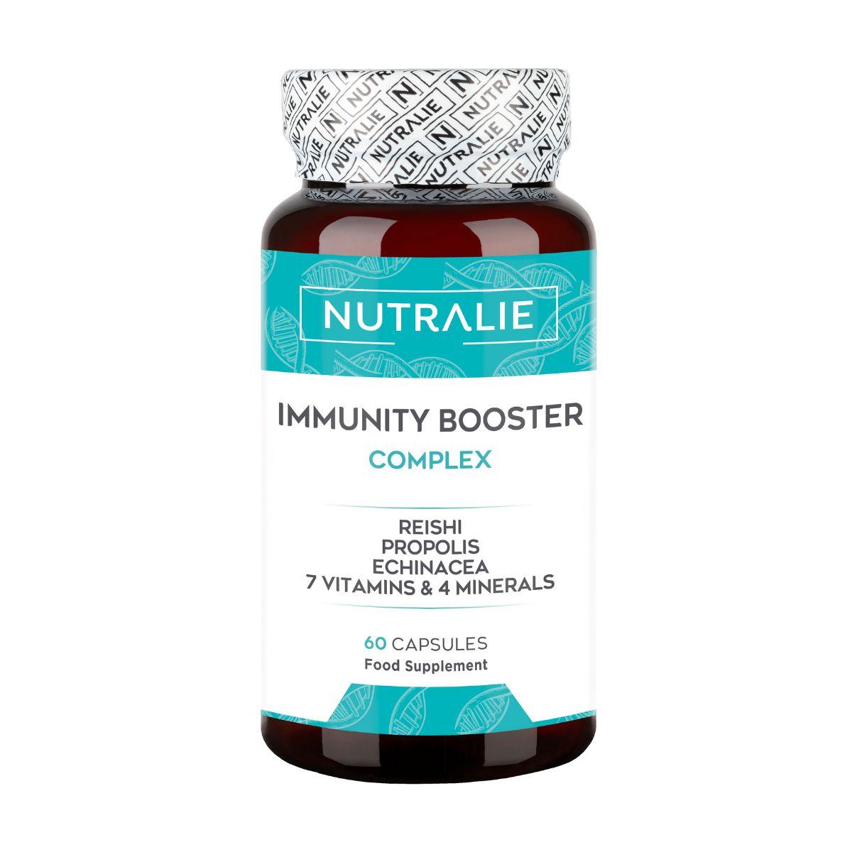 Nutralie Immunförsvar med Reishi + Propolis + Echinacea 60 kapslar