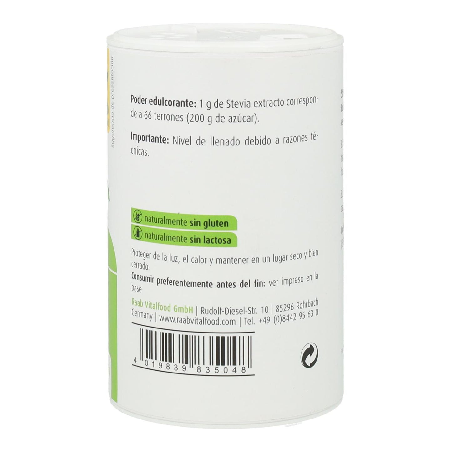 Raab Premium Stevia Poeder, 50 g