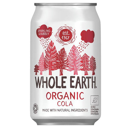 Pack x6 Boisson rafraîchissante BIO cola Whole Earth 330 ml