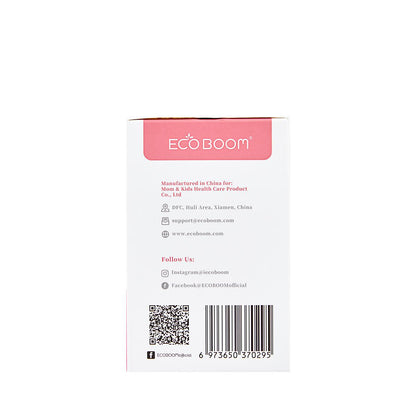 Compresses en fibre de bambou biodégradables Regular Ecoboom 8 unités