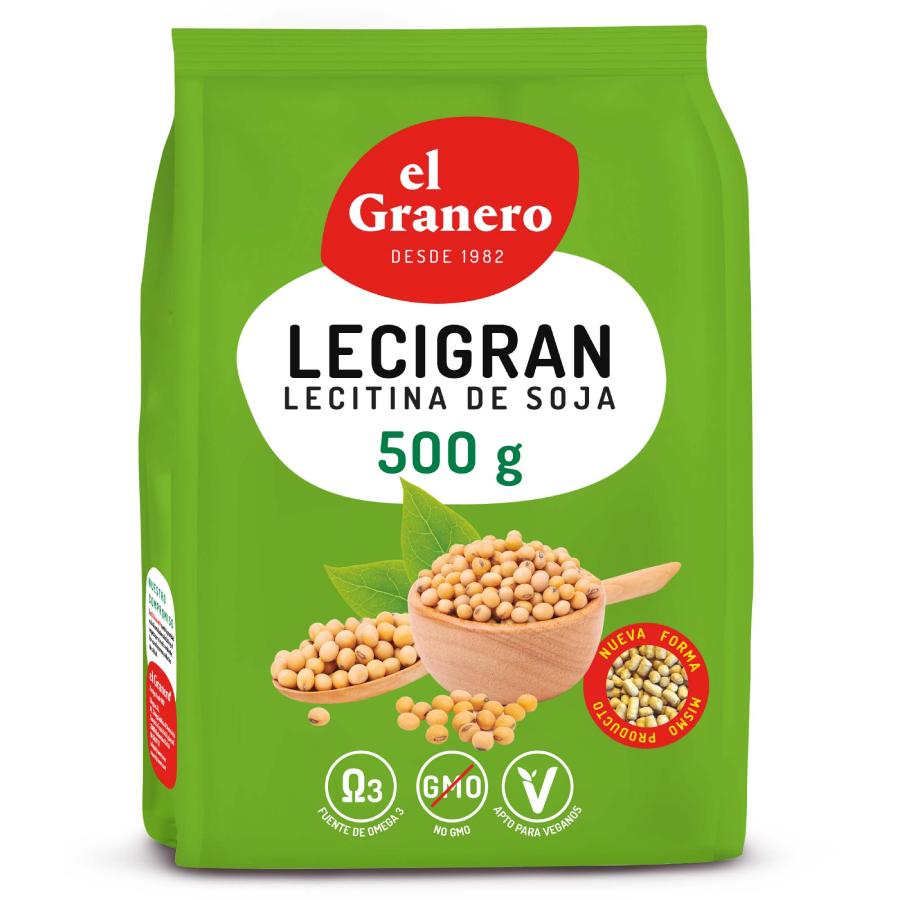 2er-Pack Lecigran Sojalecithin IP ohne GVO El Granero 500 g