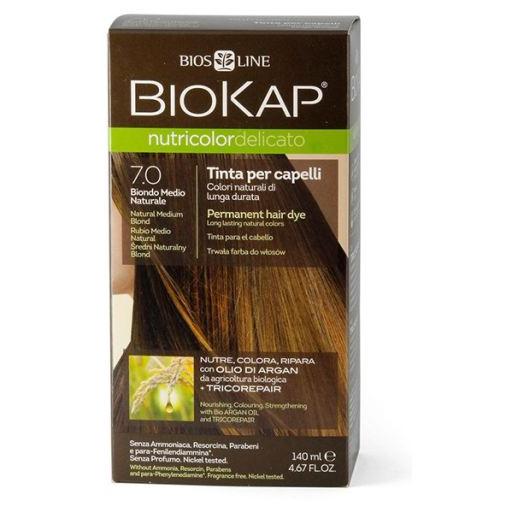 Farba do włosów Delicato Dye 7.00 Biokap 140 ml