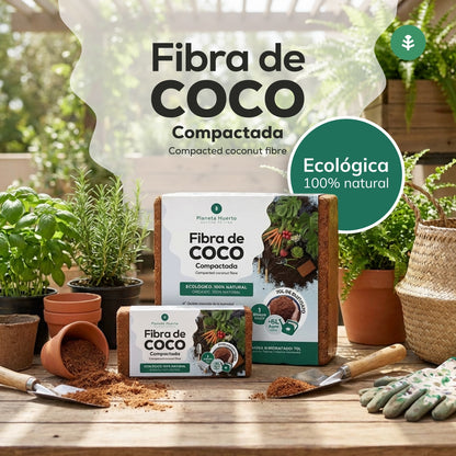 Substraat Coco Fibre Planeta Huerto 9 liter