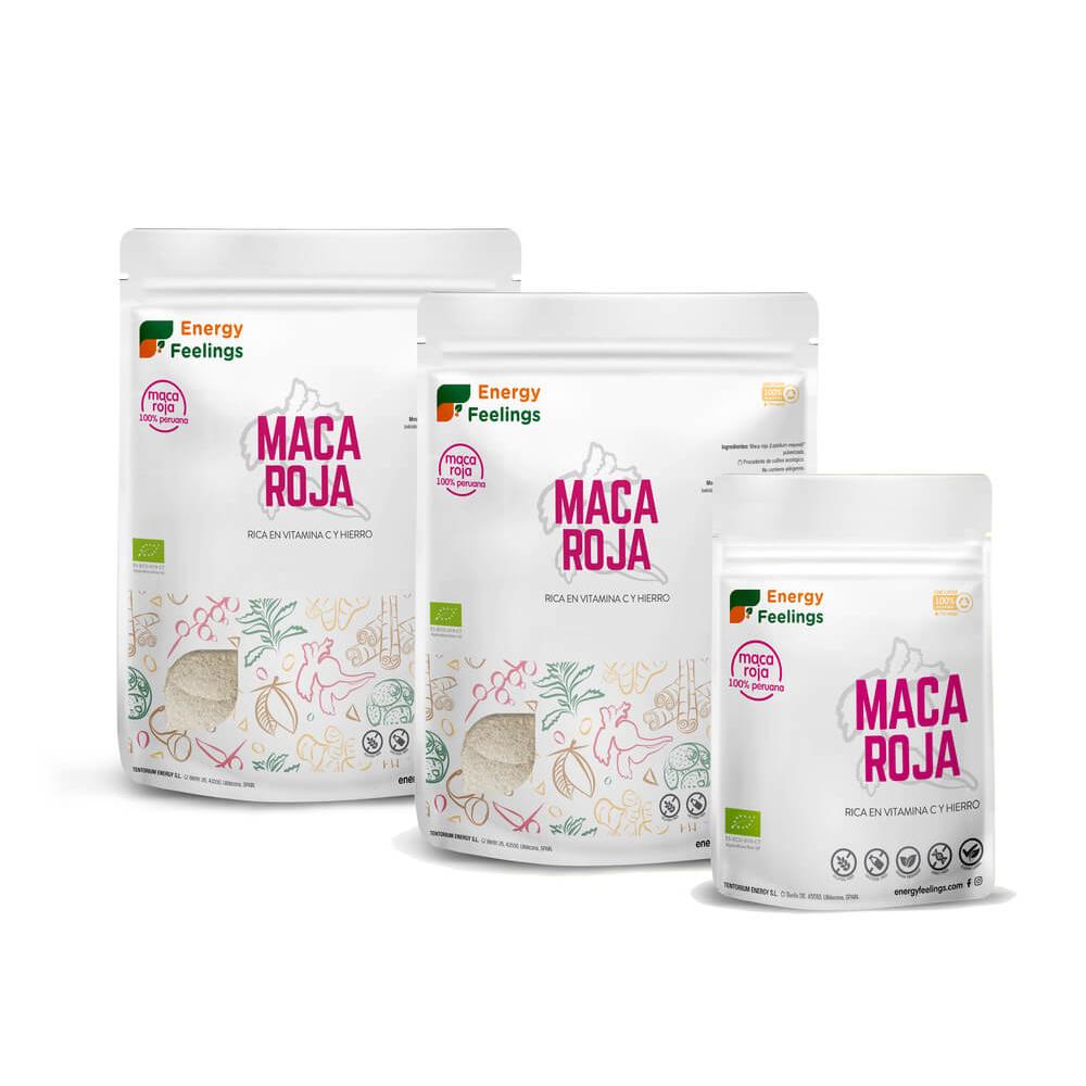 Czerwona maca ekologiczna w proszku Energy Feelings 500 g
