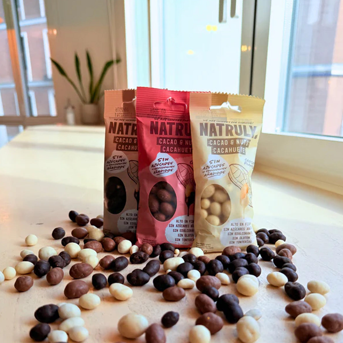 Cacao&Nuts Chocolat au lait, Natruly, 50 g