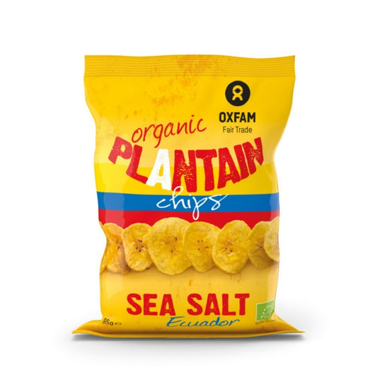 Chips de banane bio au sel Oxfam Intermón 85 g