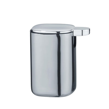 Alassio stainless steel soap dispenser, shiny