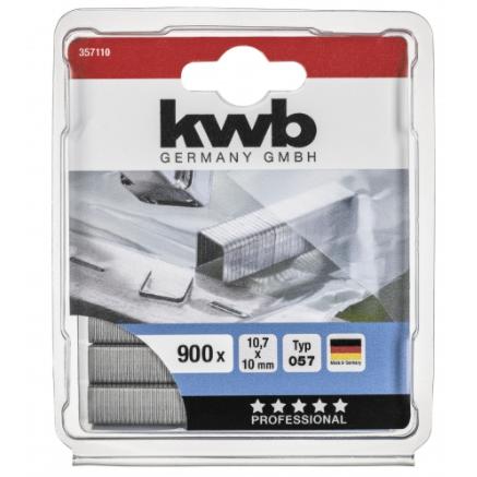 900 nietjes 10 mm metaal