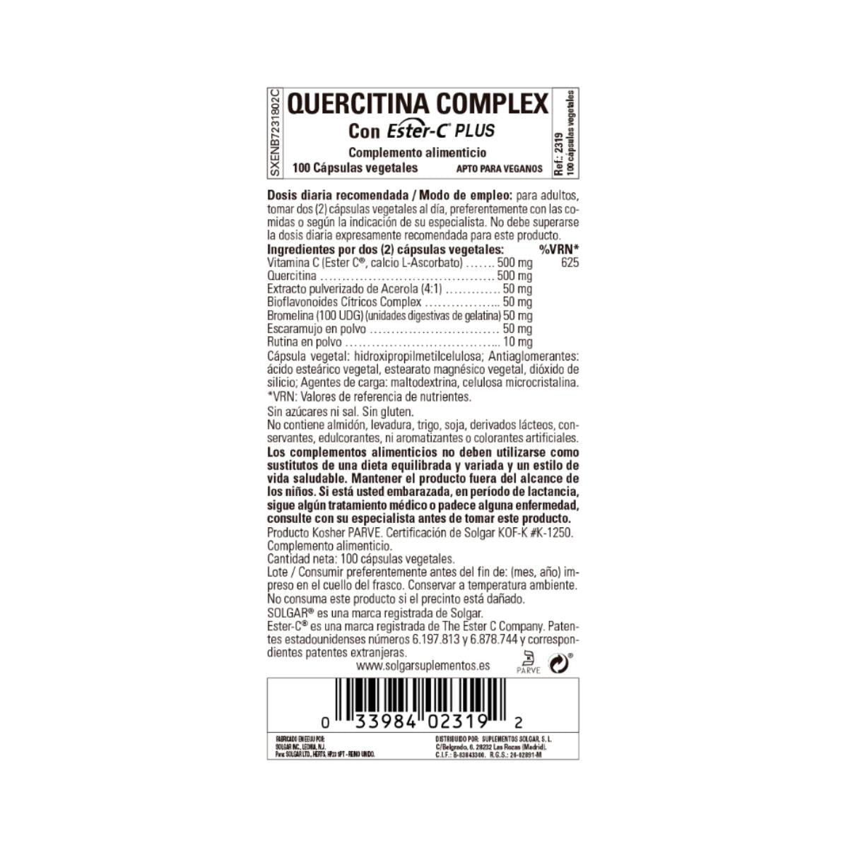 Quercitin Complex 50 capsules
