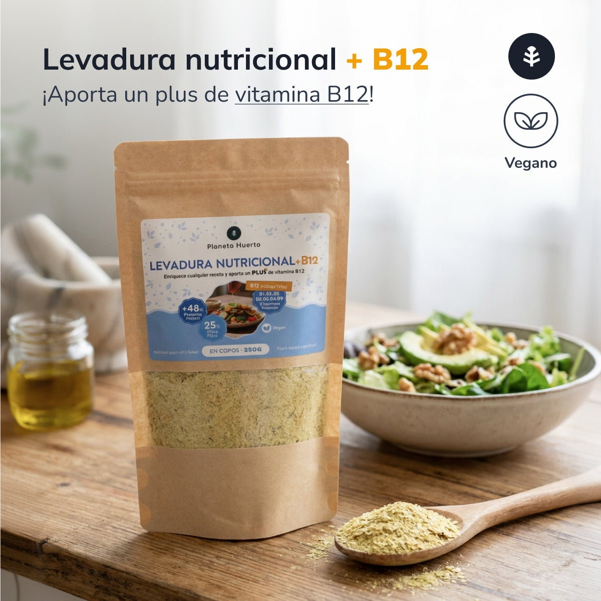 Lievito alimentare + B12 Planeta Huerto