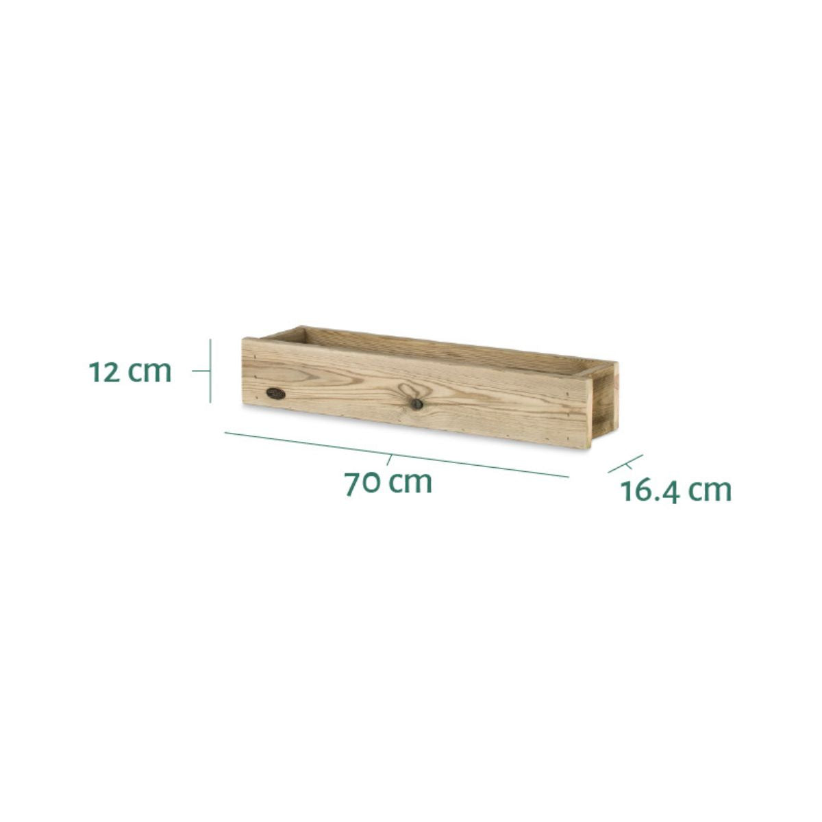 Jardinière Stand Line Hortalia 70 x 16,4 x 12 cm