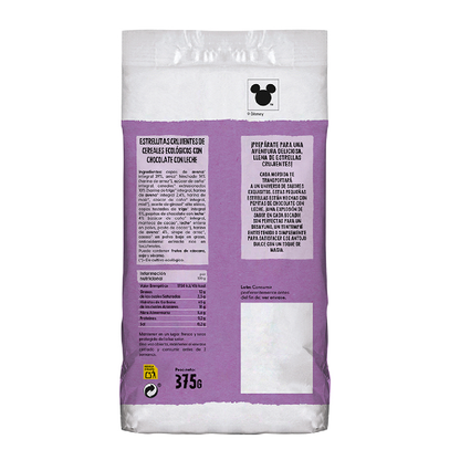 Knusprige Cerealien-Sternchen mit Bio-Schokolade KIDS Disney Edition Ecocesta 375 g