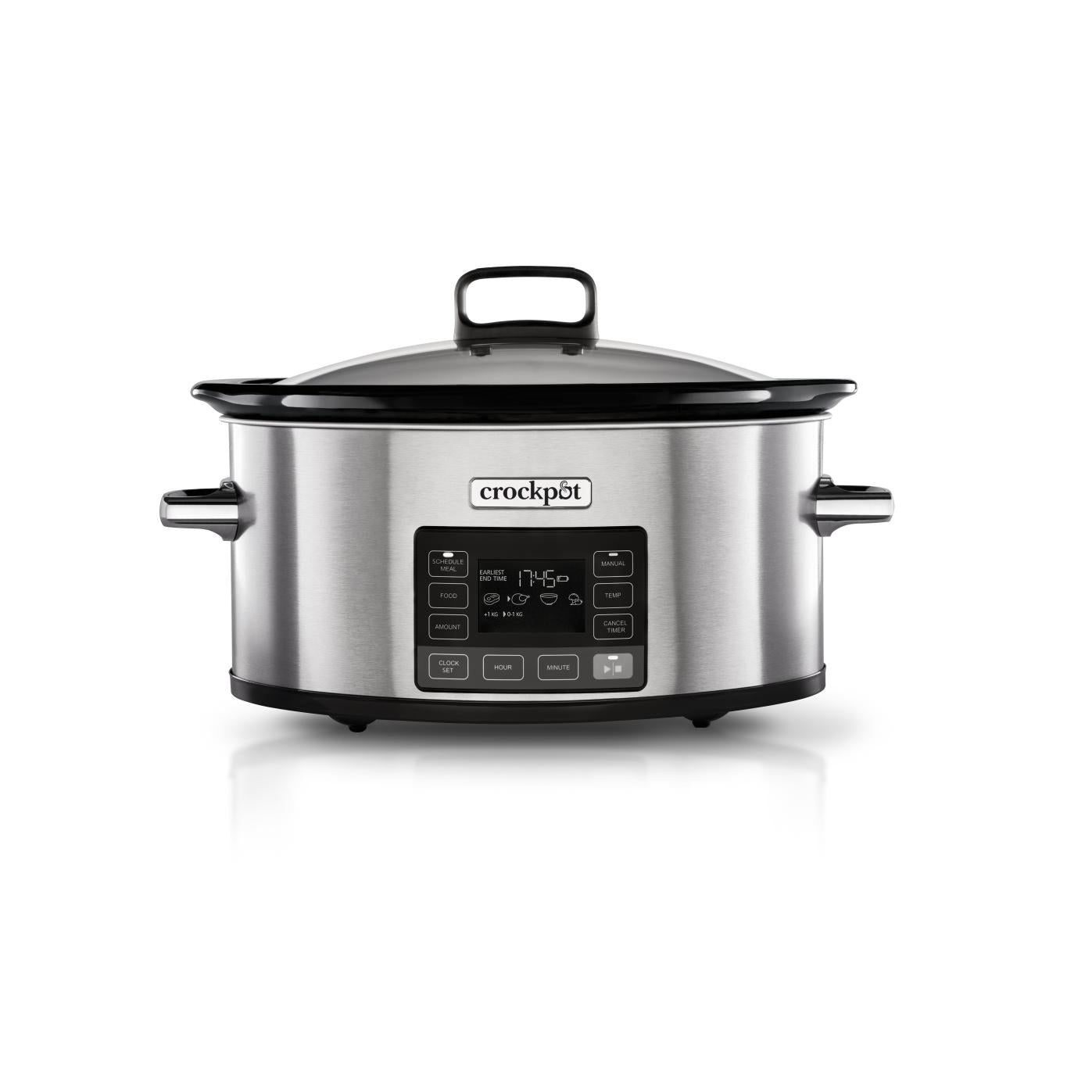Crockpot digitale slowcooker Timeselect 5,6 l CSC066X (gereviseerd)