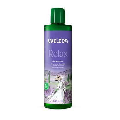 Cremiges Duschgel Relax Lavendel Weleda 400 ml