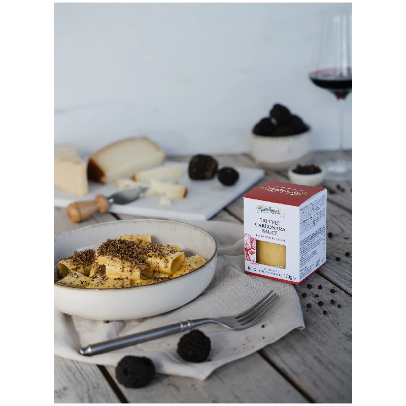 Carbonarasaus met truffel Tartuflanghe 170 g