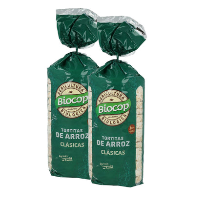Pack 2x Tortitas de Arroz Clásicas Biocop 200 g