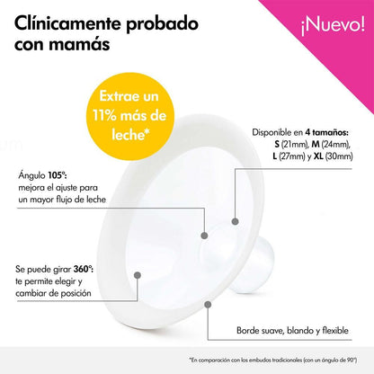 Persschepje Personalfit Meleda 36 mm maat XXL