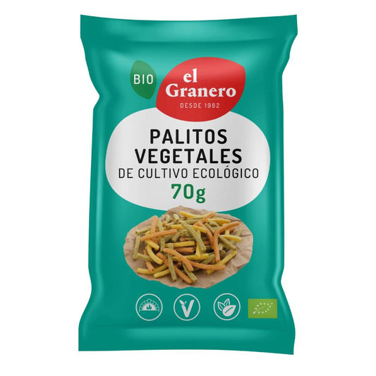 Biologische groentesticks El Granero 70 g