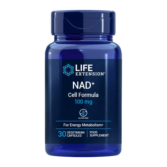 NAD+ Cell Formula 100 mg, Life Extension 30 Kapseln