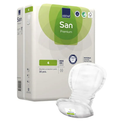 San rozmiar 4 z taśmą klejącą Premium Abena 30 szt.