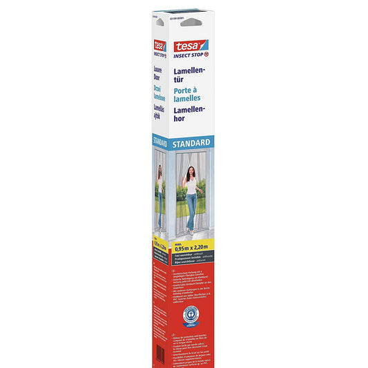 Standard black mosquito net curtain 2.2 m x 0.95 m Tesa