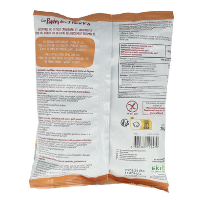 Chips Petales style Houmous sans gluten Bio Le Pain des Fleurs 75 g