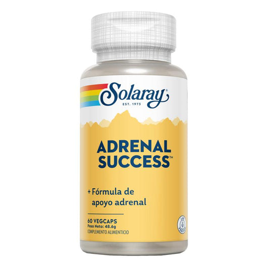 Adrenal Success™- Solaray, 60 kapsułek wegetariańskich. Odpowiedni dla wegan