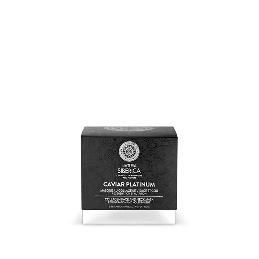 Maschera al collagene per viso e collo caviar platinum Natura Siberica 50 ml