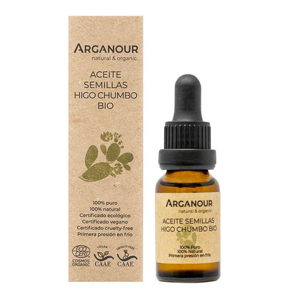 Arganour Organic Pure Prickly Pear Seed Oil 15 ml