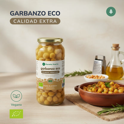 Kokta kikärter ECO Planeta Huerto 400 g