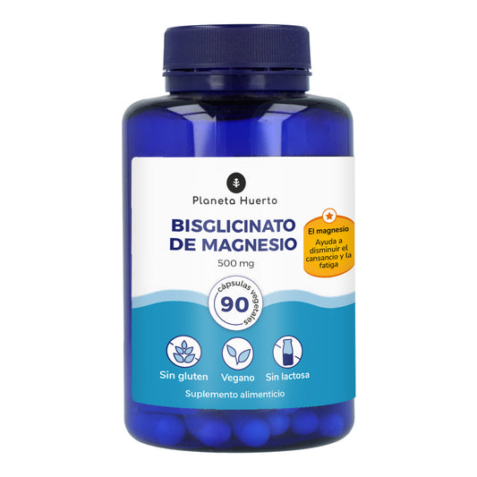 Magnesium Bisglycinaat 500 mg Planeta Huerto 90 capsules