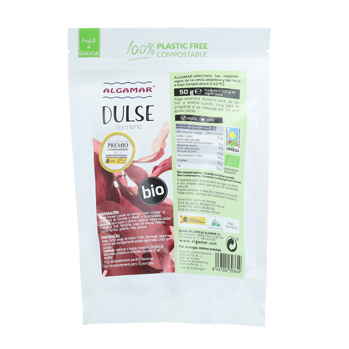 Alga Dulse Palmaria Bio 50 g