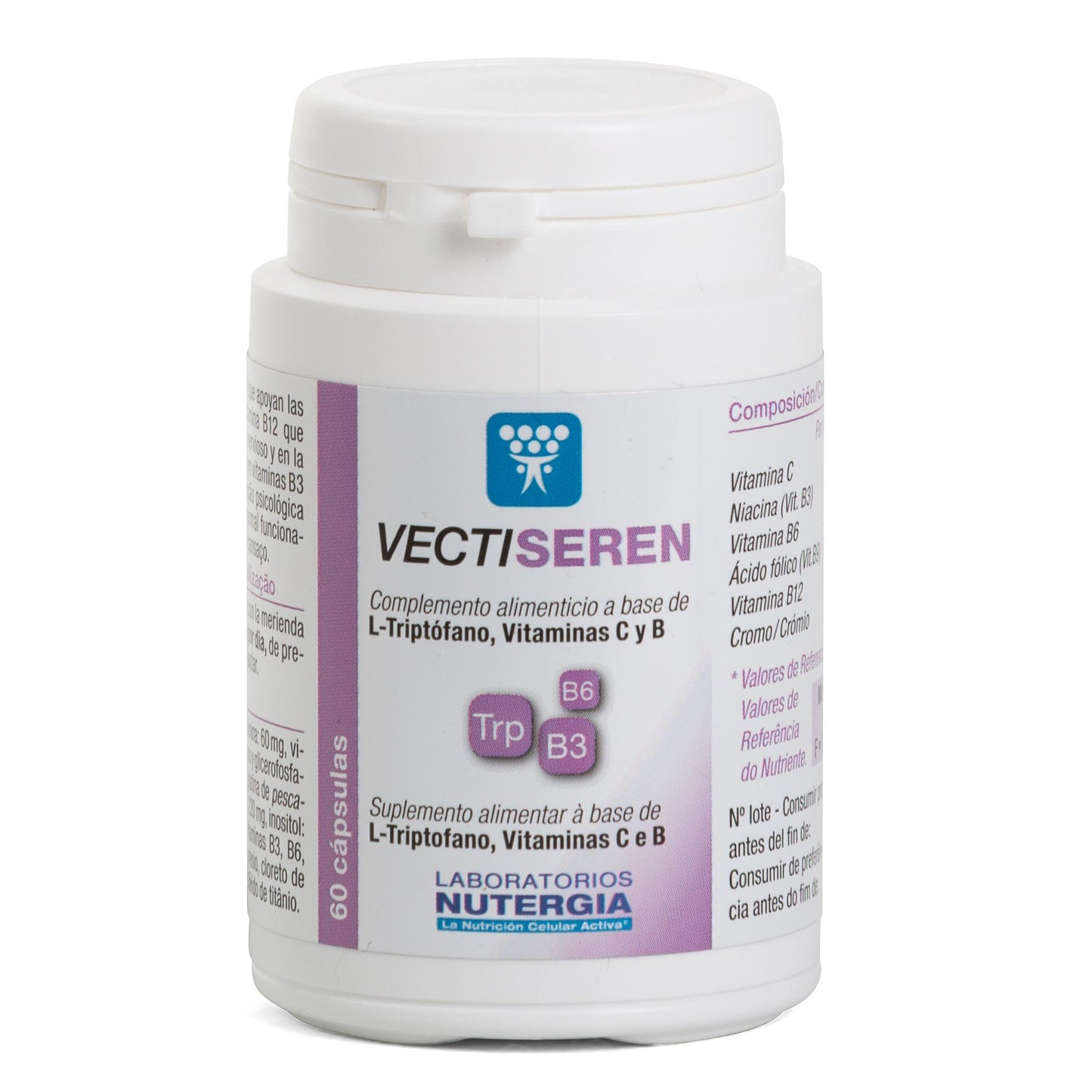 Vecti-Seren tryptofan Nutergia, 60 kapsułek