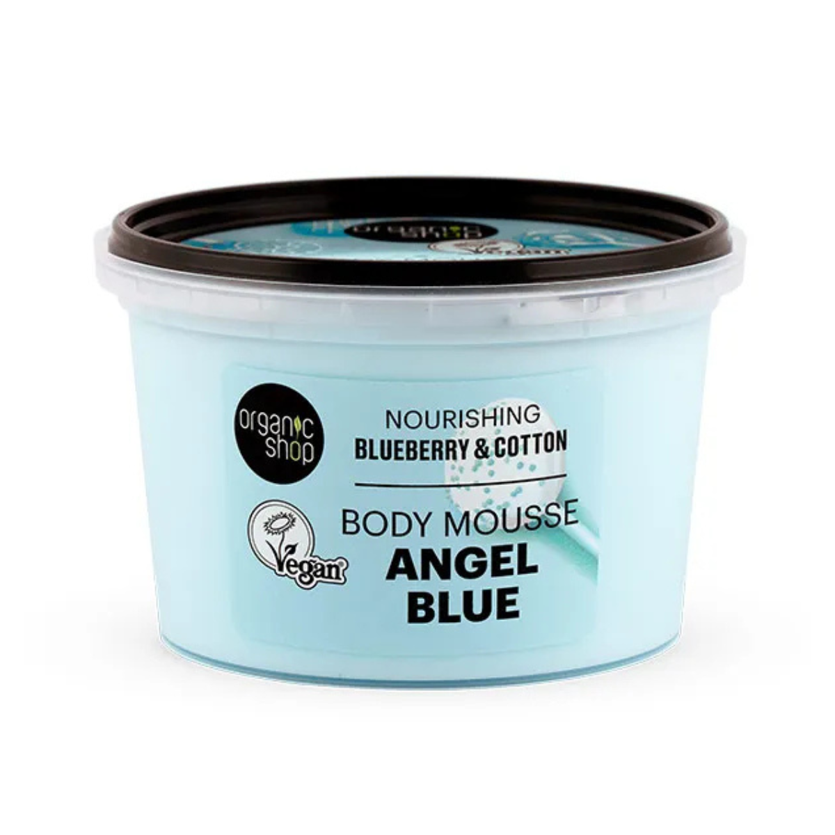 Kroppsmousse Angel Blue Organic Shop 250 ml