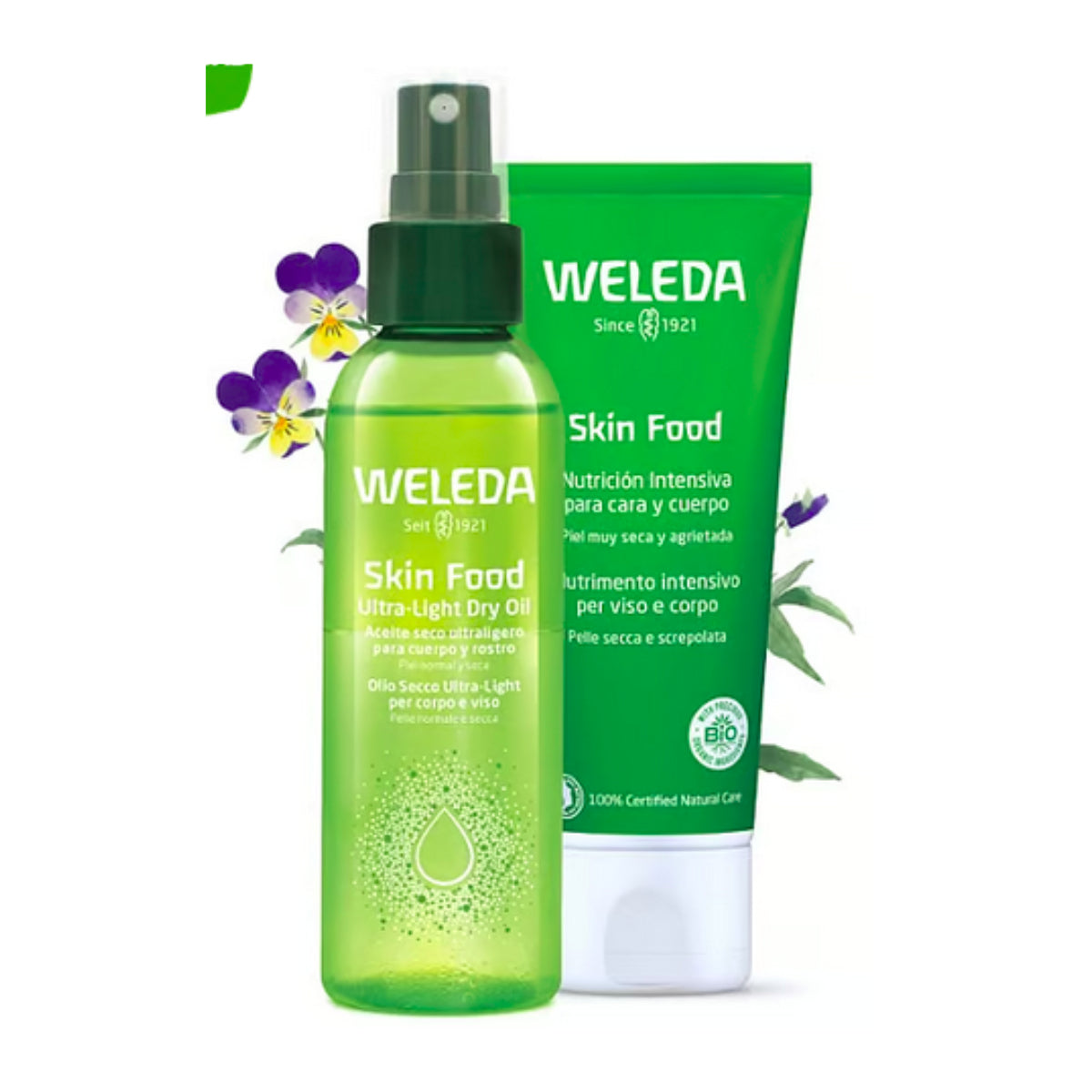 EDYCJA LIMITOWANA Skin Food Pack Olej + Original Weleda 30 ml