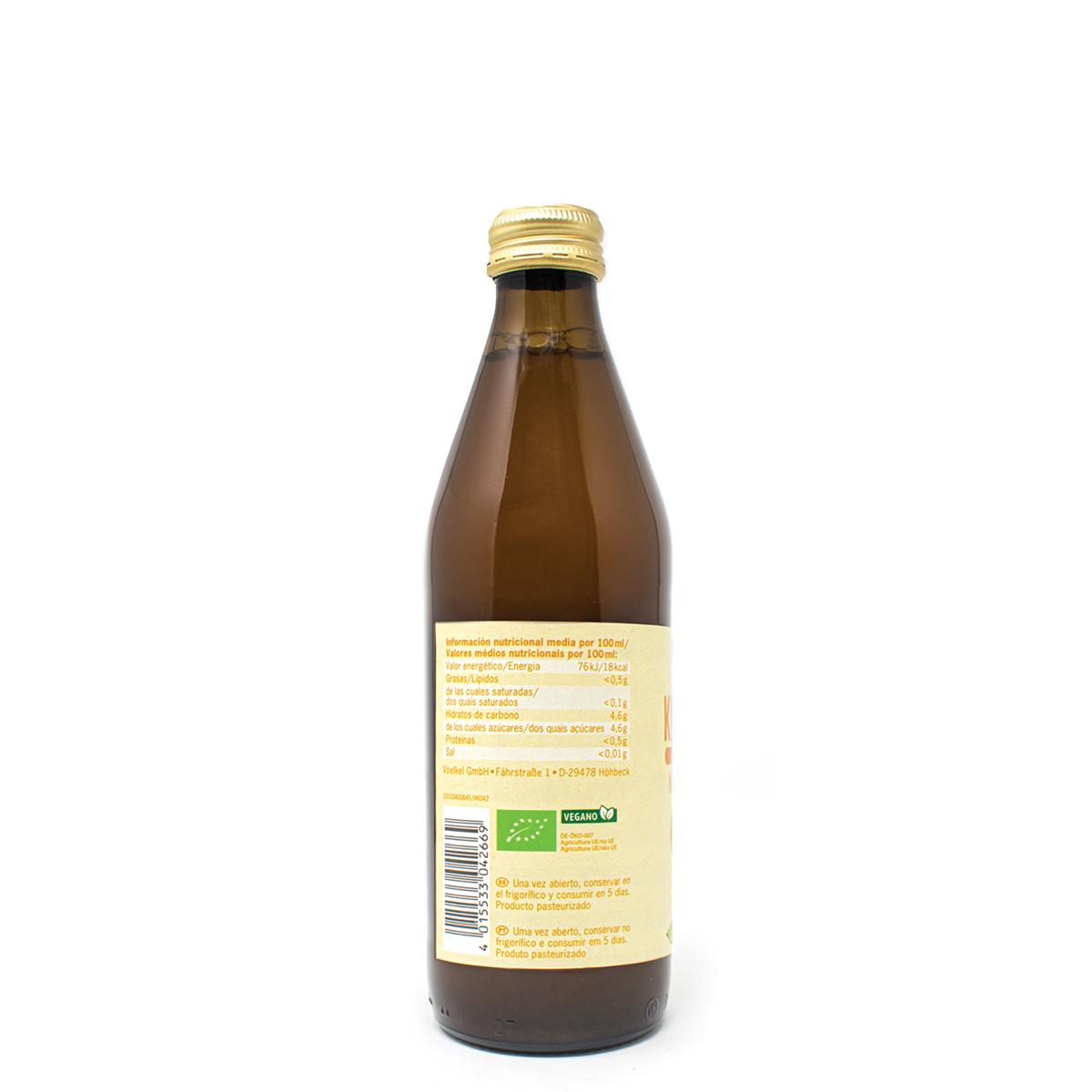 Bio-Kombucha mit Maracuja und Zitrone Voelkel 330 ml