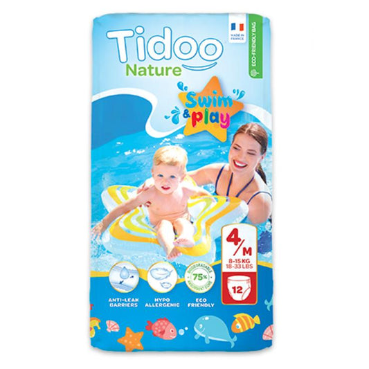 Swimmers zwemluiers T4 (8-15 kg) Tidoo 12 stuks