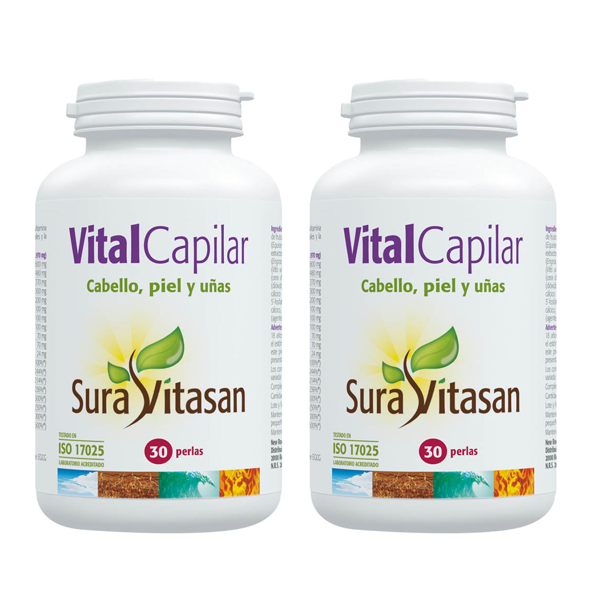 Pakket 2x VitalCapilar, Sura Vitasan, 30 capsules