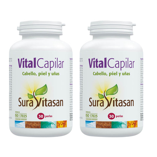 2x VitalCapilar Pack, Sura Vitasan, 30 capsules