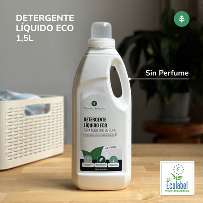 Pack 3xDétergent liquide pour la lessive ECO Unscented Planet Orchard 1,5 Litres