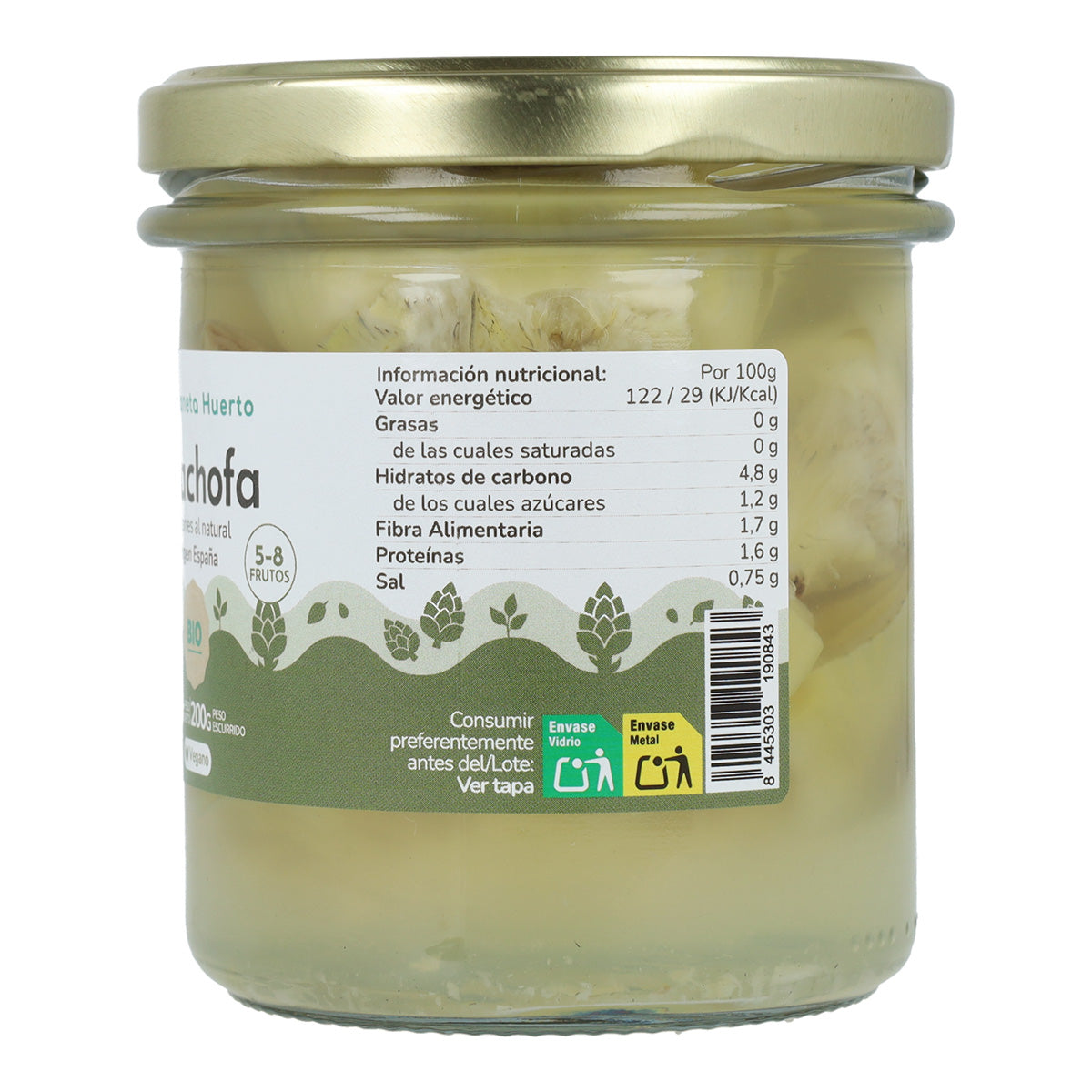 Bio Artischockenherzen Planeta Huerto 330g