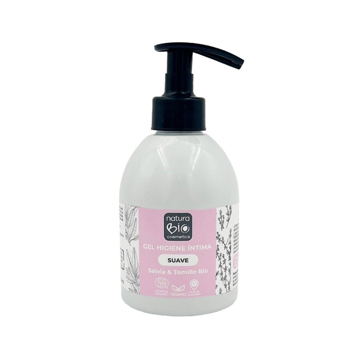 Intimhygiejnegel Salvia & Tomillo Bio NaturaBIO 250 ml