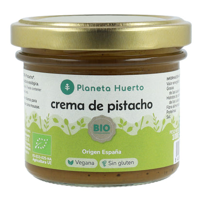 3-pack 100 % ekologisk pistagekräm Planeta Huerto 100 g
