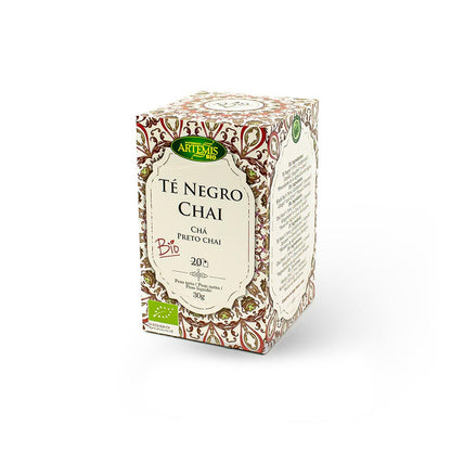 Te Chai Negro Eco 20 Filtros Artemisbio