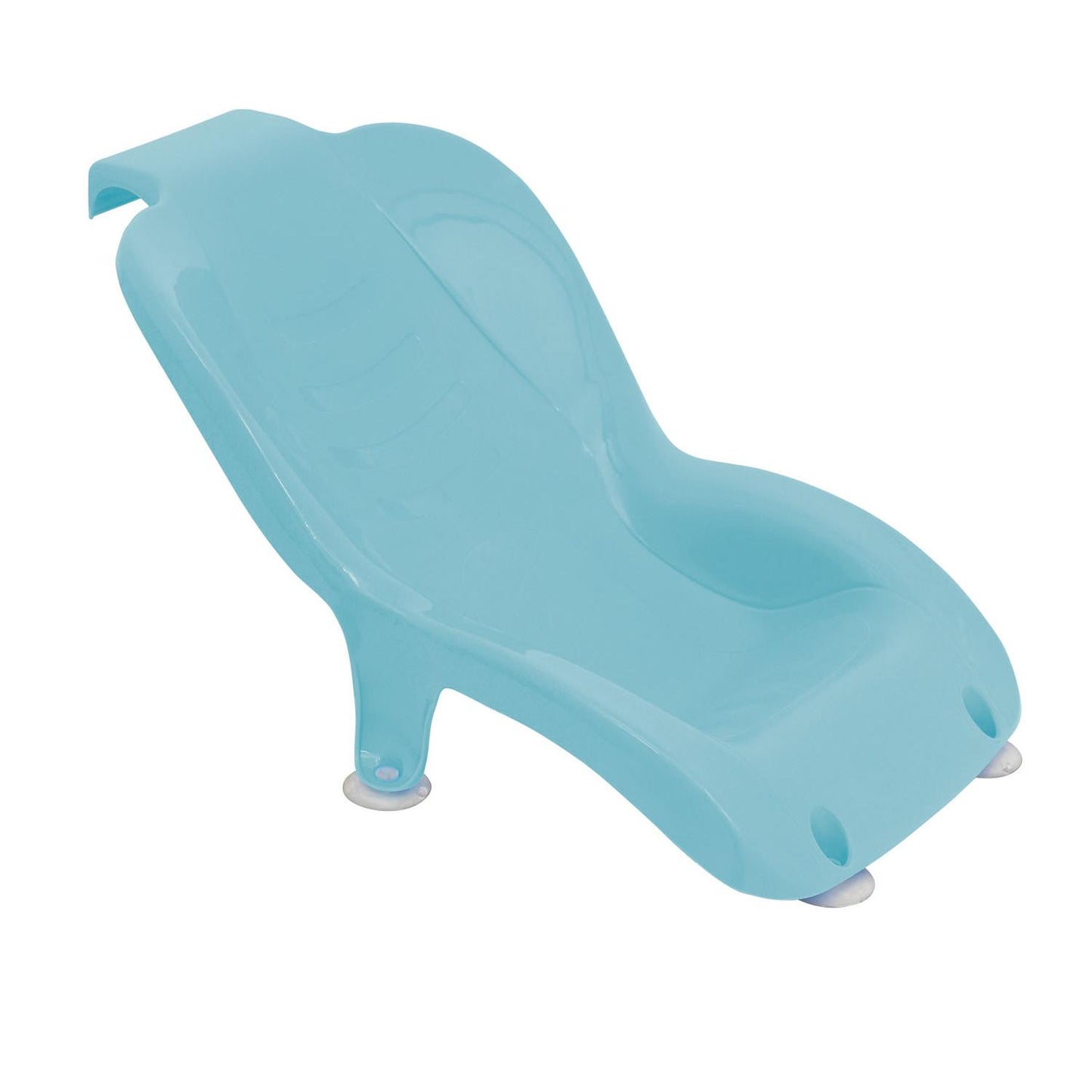 Anatomische badkuip blauw met steun Olmitos