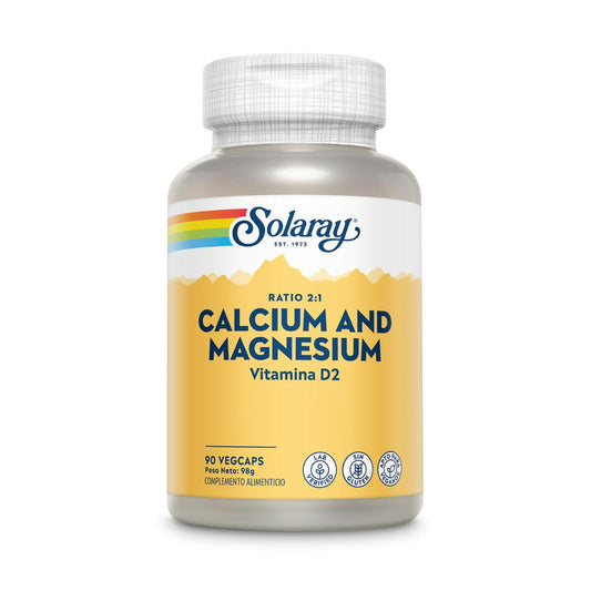 Kalcium Magnesium 90 kapslar Solaray