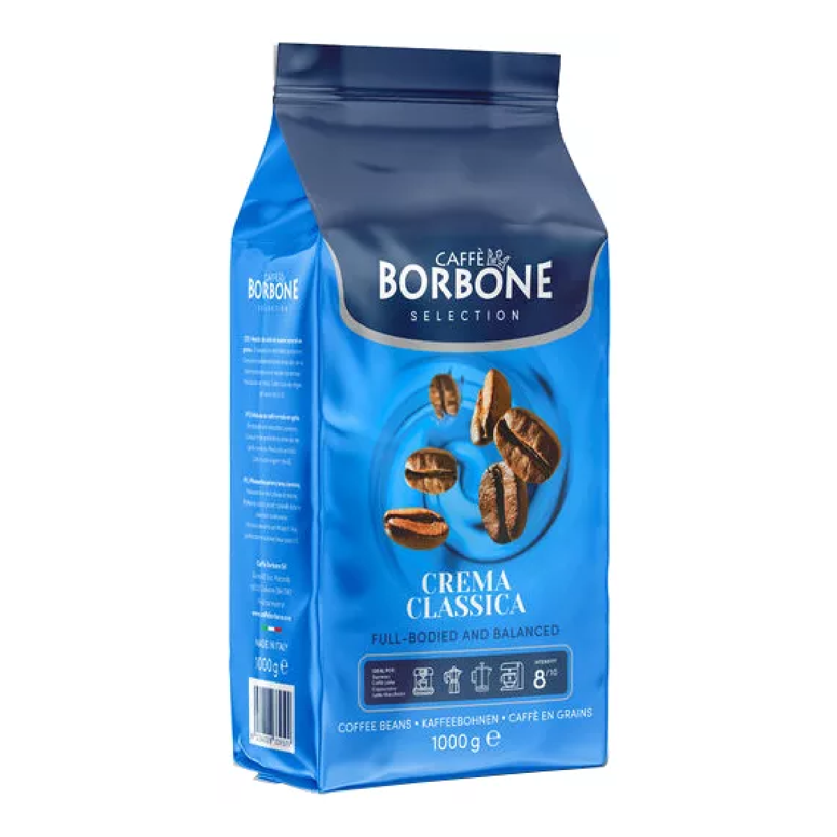 Klassische Borbone Cream Kaffeebohnen, 1 kg